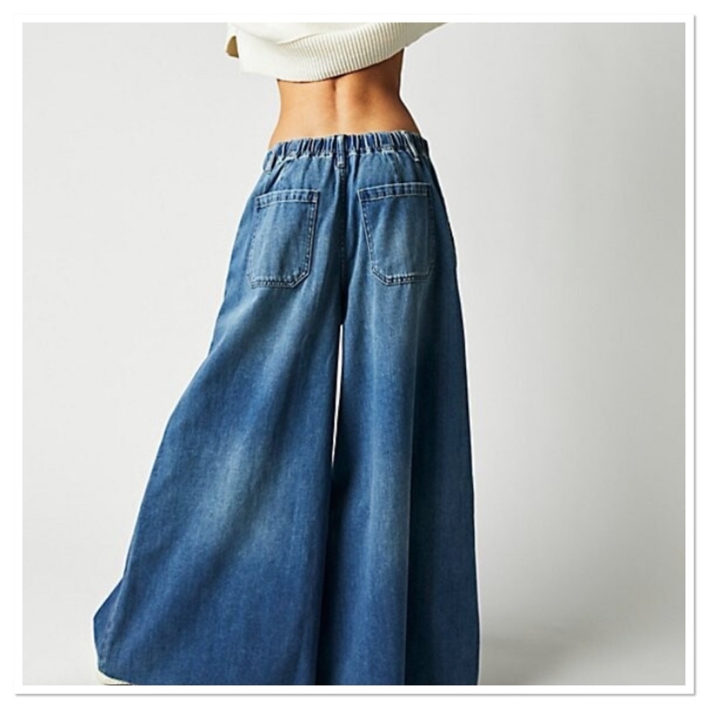 We The Free People Clover Wide Leg Jeans Pants *pls Read Description Look Pics** - Picture 2 of 15